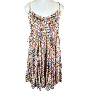 Free People Multicolor Floral Mini Dress